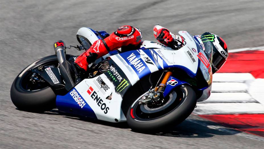 Jorge Lorenzo encerrou o primeiro teste oficial do ano em terceiro | <a href="https://beta-develop.quatrorodas.abril.com.br/moto/noticias/motogp-marc-marquez-insuperavel-malasia-772574.shtml" rel="migration">Leia mais</a>