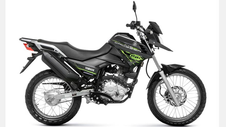 Motocicleta estará disponível nas concessionárias a partir de abril | <a href="https://beta-develop.quatrorodas.abril.com.br/moto/noticias/yamaha-lanca-crosser-150-r-9-050-00-773044.shtml" rel="migration">Leia mais</a>