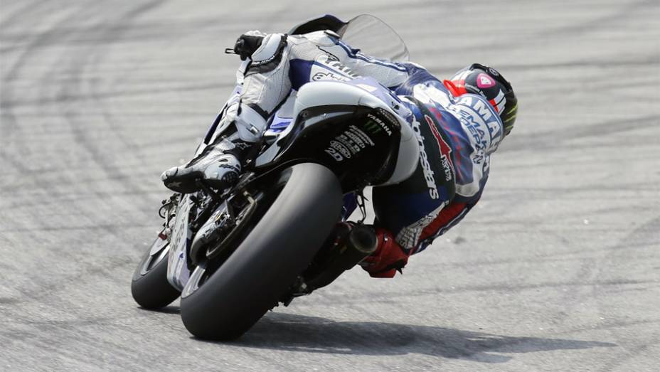 Jorge Lorenzo foi apenas o sétimo | <a href="https://beta-develop.quatrorodas.abril.com.br/moto/noticias/motogp-rossi-pedrosa-sao-mais-rapidos-sepang-775026.shtml" rel="migration">Leia mais</a>