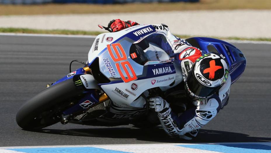 Assim como no primeiro dia, Jorge Lorenzo (Yamaha Factory Racing) liderou os testes em Phillip Island | <a href="https://beta-develop.quatrorodas.abril.com.br/moto/noticias/motogp-lorenzo-domina-dia-australia-775379.shtml" rel="migration">Leia mais</a>