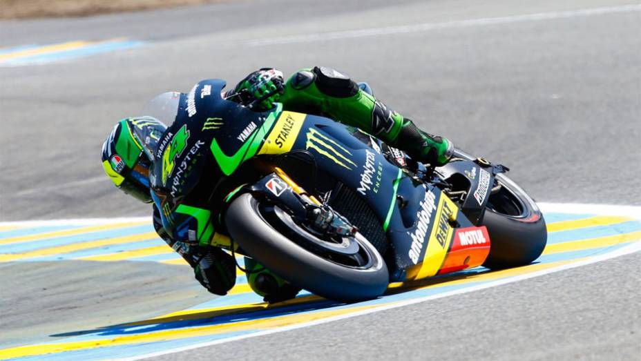 Pol Espargaró surpreendeu com segunda posição | <a href="https://beta-develop.quatrorodas.abril.com.br/moto/noticias/motogp-marquez-pole-le-mans-783126.shtml" rel="migration">Leia mais</a>