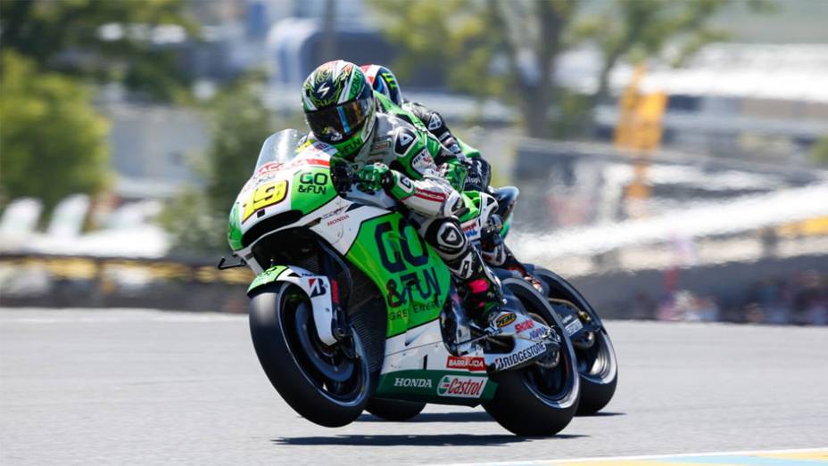 Alvaro Bautista completou o p&oacute;dio na Fran&ccedil;a | <a href="https://beta-develop.quatrorodas.abril.com.br/moto/noticias/motogp-marquez-vence-quinta-seguida-2014-783148.shtml" rel="migration">Leia mais</a>