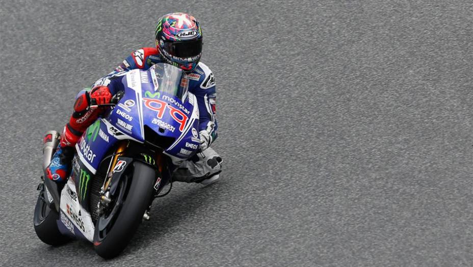 Jorge Lorenzo foi apenas o quarto | <a href="https://beta-develop.quatrorodas.abril.com.br/moto/noticias/motogp-marquez-vence-corrida-emocionante-barcelona-786084.shtml" rel="migration">Leia mais</a>
