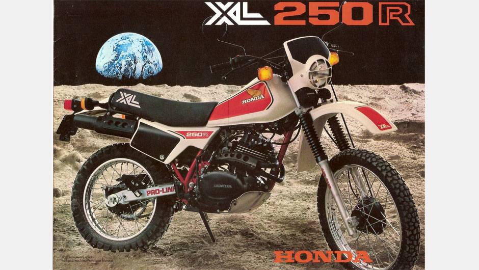 Honda XL 250R era conhecida pela sua resistência Honda XL 250R era conhecida pela sua resistência
