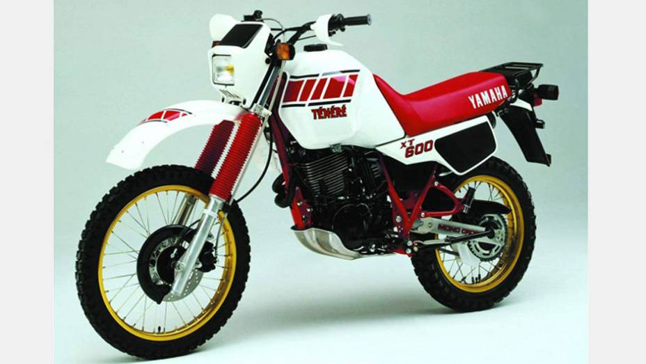 Yamaha Ténéré XT600: Lançado lá fora em 1983 devido ao sucesso no rali, o modelo chegou ao Brasil em 1993, importado Yamaha Ténéré XT600: Lançado lá fora em 1983 devido ao sucesso no rali, o modelo chegou ao Brasil em 1993, importado