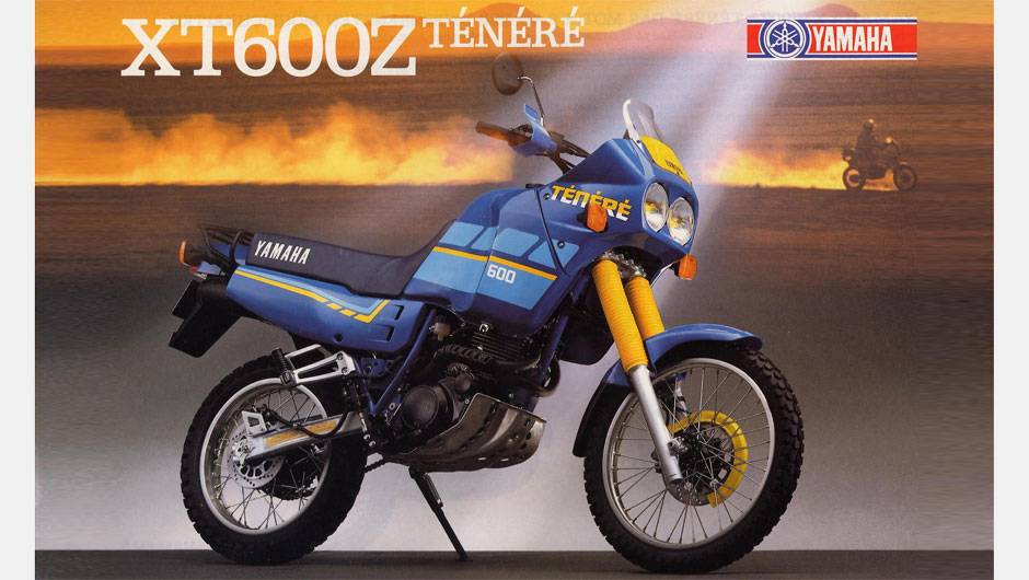A Yamaha XT600Z Ténéré foi a primeira moto equipada com motor 4 tempos vendida pela fabricante japonesa no país A Yamaha XT600Z Ténéré foi a primeira moto equipada com motor 4 tempos vendida pela fabricante japonesa no país