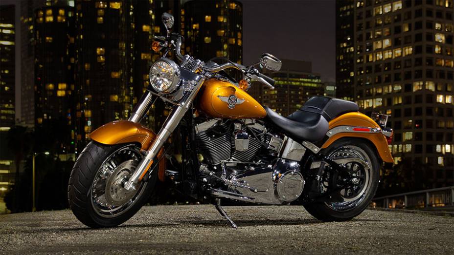 A Harley-Davidson Fat Boy é uma das mais tradicionais motocicletas da fabricante americana por aqui A Harley-Davidson Fat Boy é uma das mais tradicionais motocicletas da fabricante americana por aqui