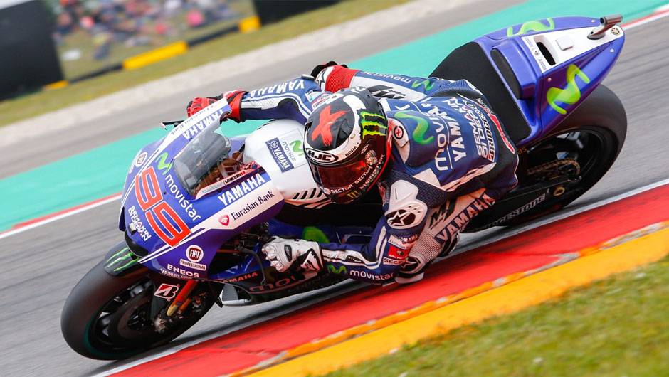 Jorge Lorenzo aparece apenas em nono | <a href="https://beta-develop.quatrorodas.abril.com.br/moto/noticias/motogp-aleix-espargaro-garante-pole-holanda-787487.shtml" rel="migration">Leia mais</a>
