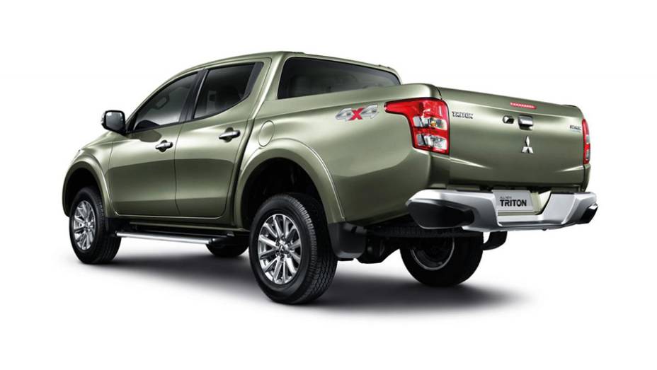 Dispon&iacute;vel com cabine simples e dupla, a quinta gera&ccedil;&atilde;o da Triton ter&aacute; ainda quatro op&ccedil;&otilde;es de motores | <a href="https://beta-develop.quatrorodas.abril.com.br/noticias/fabricantes/mitsubishi-revela-nova-picape-triton-tailandia-815758.shtml" rel="migration">Leia mais</a>