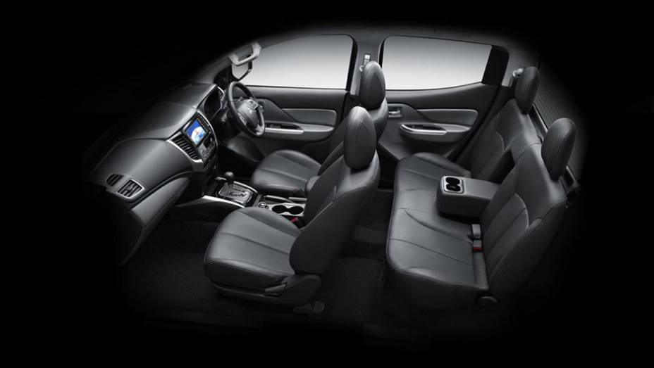 Outras mudan&ccedil;as focaram em conforto dentro da cabine para os ocupantes do modelo, aprimorando o isolamento ac&uacute;stico e a suspens&atilde;o | <a href="https://beta-develop.quatrorodas.abril.com.br/noticias/fabricantes/mitsubishi-revela-nova-picape-triton-tailandia-815758.shtml" rel="migration">Le</a>