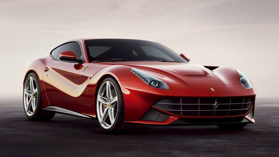 3º) Ferrari F12 Berlinetta (2013) - valor do IPVA: Ferrari F12 Berlinetta; valor venal: R$ 2.566.082,00; equivale a: Honda CR-V LX 2.0 Aut. (R$ 99.112,00)