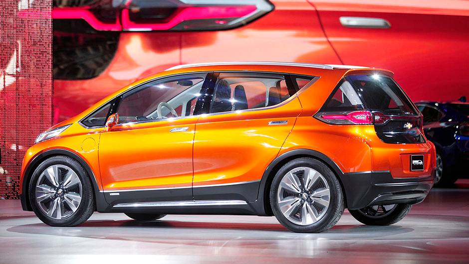 Chevrolet Bolt EV | <a href="https://beta-develop.quatrorodas.abril.com.br/noticias/saloes/detroit-2015/chevrolet-surpreende-bolt-ev-concept-824540.shtml" rel="migration">Leia mais</a> | <a href="https://beta-develop.quatrorodas.abril.com.br/galerias/saloes/detroit-2015/1o-dia-salao-detroit-824981.sht" rel="migration"></a>