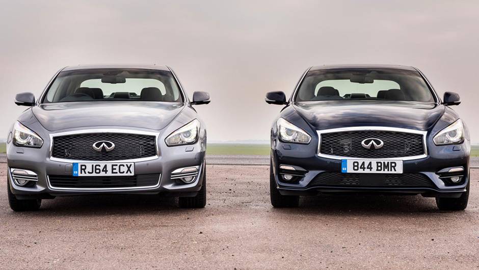 J&aacute; a vers&atilde;o de topo de linha, a Q70 Premium Tech Hybrid, custar&aacute; 62.380 euros | <a href="https://beta-develop.quatrorodas.abril.com.br//noticias/fabricantes/infiniti-confirma-precos-q70-829383.shtml" rel="migration">Leia mais</a>