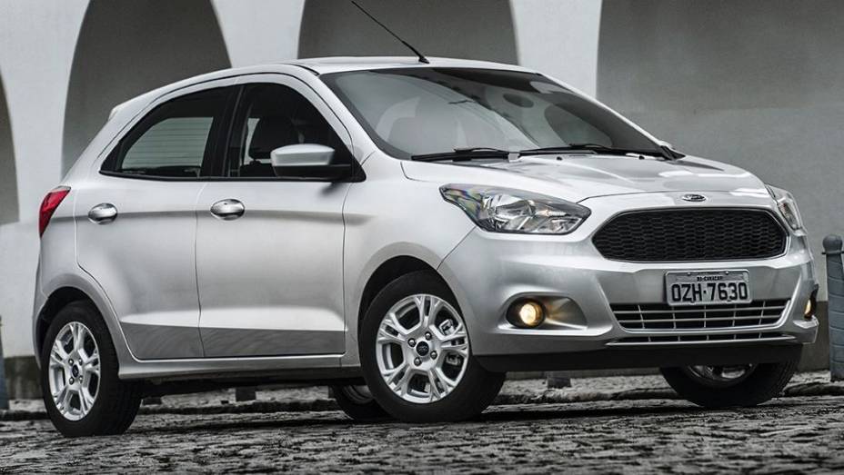 PRESENTE: Ford Ka - em 2014, o nome Ka voltou a fazer sucesso no mercado. O projeto global e moderno, com itens inéditos no segmento, como controle de estabilidade, fixa-se em 2015 como o modelo mais vendido da marca