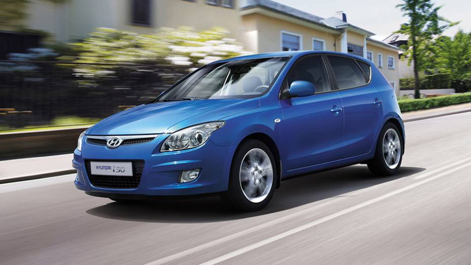2007 - Hyundai i30, modelo que consolidaria a marca no mercado brasileiro nos anos seguintes 2007 - Hyundai i30, modelo que consolidaria a marca no mercado brasileiro nos anos seguintes