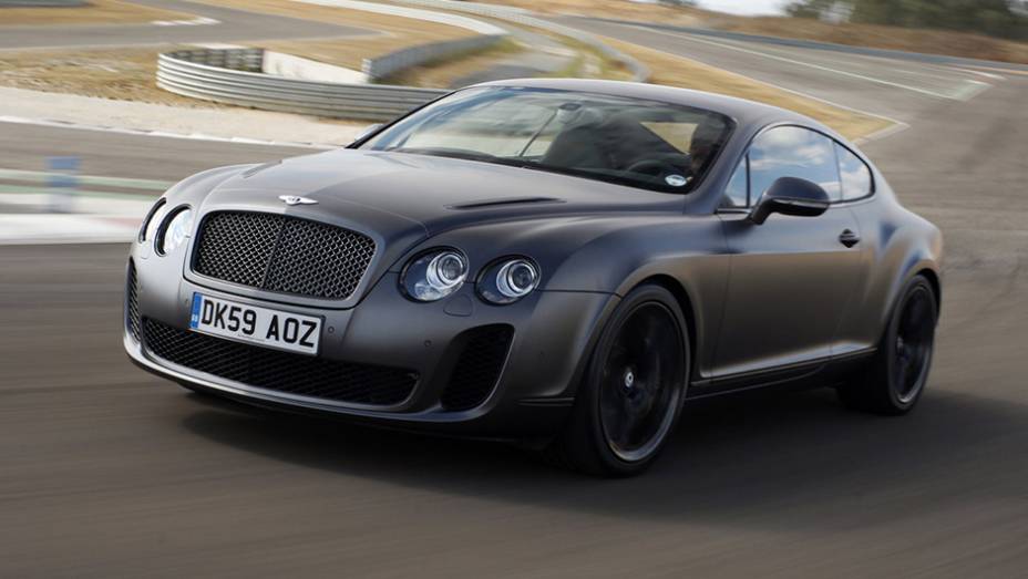 2009 - Bentley Continental Supersports, primeiro modelo da marca a rodar com gasolina e etanol 2009 - Bentley Continental Supersports, primeiro modelo da marca a rodar com gasolina e etanol