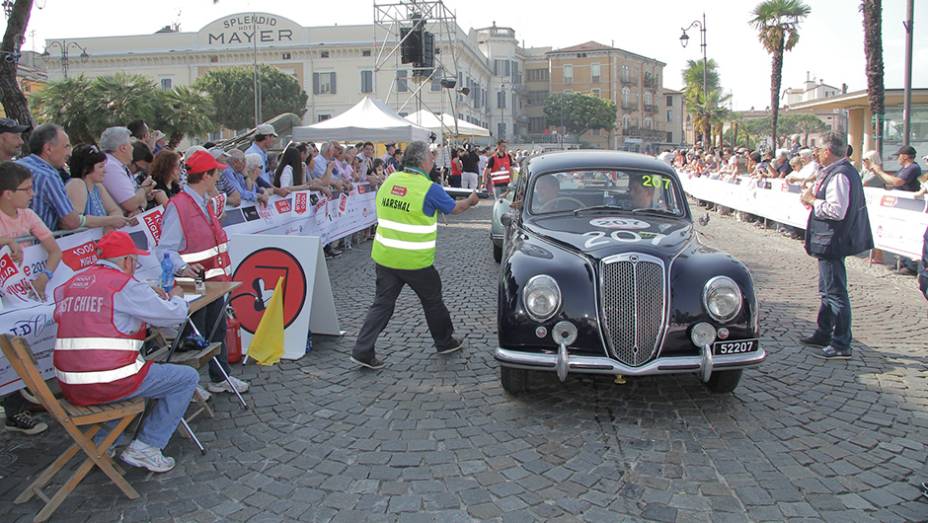 Quanto à origem dos participantes da Mille Miglia 2015, estão presentes equipes de 42 países.