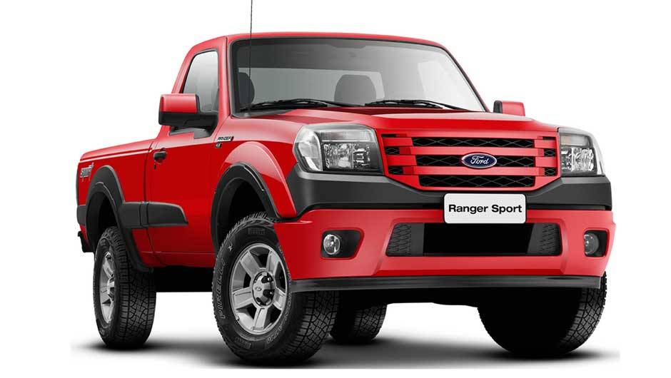 Ford Ranger Sport: at&eacute; a Ranger resolveu entrar na onda; desde 2007 a picape conta com uma vers&atilde;o cheia de adere&ccedil;os, mas com o mesmo motor das outras op&ccedil;&otilde;es