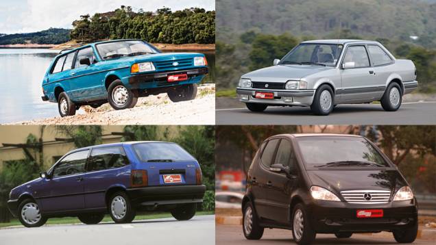 Na história da indústria automotiva brasileira não faltam projetos que não emplacaram por aqui. Veja a seguir alguns modelos que estrearam com pompa, mas acabaram virando micos Na história da indústria automotiva brasileira não faltam projetos que não emplacaram por aqui. Veja a seguir alguns modelos que estrearam com pompa, mas acabaram virando micos