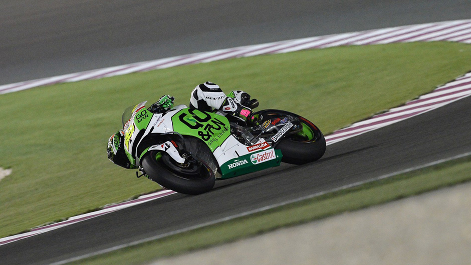 O compatriota &Aacute;lvaro Bautista ficou na segunda coloca&ccedil;&atilde;o, seguido pelo ingl&ecirc;s Bradley Smith. | <a href="https://beta-develop.quatrorodas.abril.com.br/moto/noticias/marc-marquez-pole-primeira-etapa-ano-motogp-777577.shtml" rel="migration">Leia mais</a>