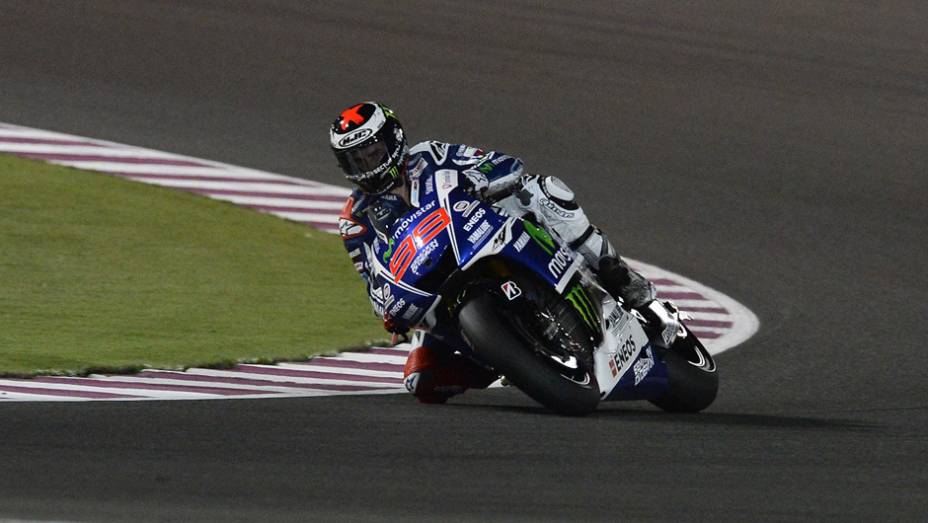 Jorge Lorenzo, da Yamaha, largará em quinto. | <a href="https://beta-develop.quatrorodas.abril.com.br/moto/noticias/marc-marquez-pole-primeira-etapa-ano-motogp-777577.shtml" rel="migration">Leia mais</a>