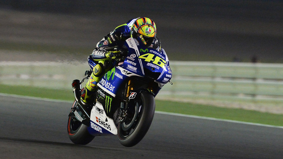 Valentino Rossi n&atilde;o foi bem no treino e sair&aacute; apenas em d&eacute;cimo. | <a href="https://beta-develop.quatrorodas.abril.com.br/moto/noticias/marc-marquez-pole-primeira-etapa-ano-motogp-777577.shtml" rel="migration">Leia mais</a>