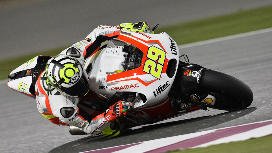 Andrea Iannone, Pramac Racing, o 11&ordm; | <a href="https://beta-develop.quatrorodas.abril.com.br/moto/noticias/marc-marquez-pole-primeira-etapa-ano-motogp-777577.shtml" rel="migration">Leia mais</a>