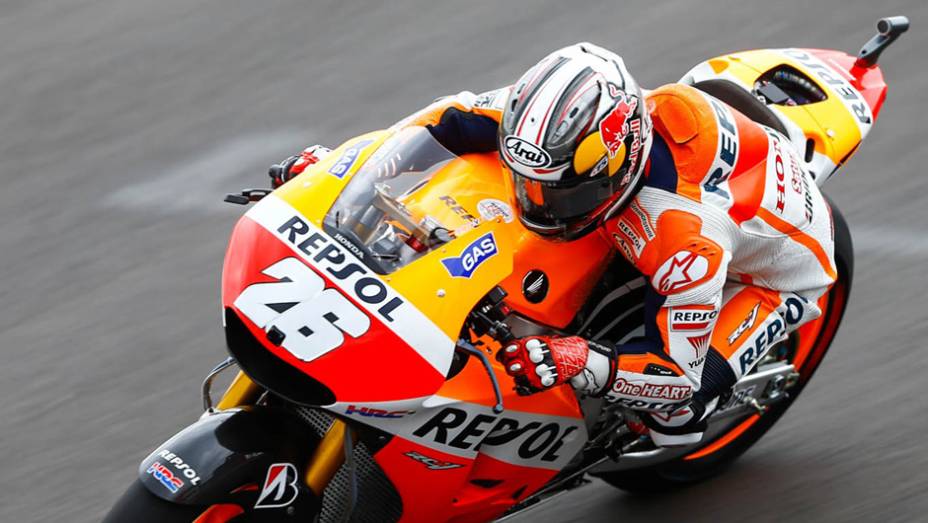 Galeria de Quatro Rodas da MotoGP - Argentina (s&aacute;bado) - Dani Pedrosa. | <a href="https://beta-develop.quatrorodas.abril.com.br/moto/noticias/marquez-mantem-dominio-pole-argentina-780906.shtml" rel="migration">Leia mais</a>