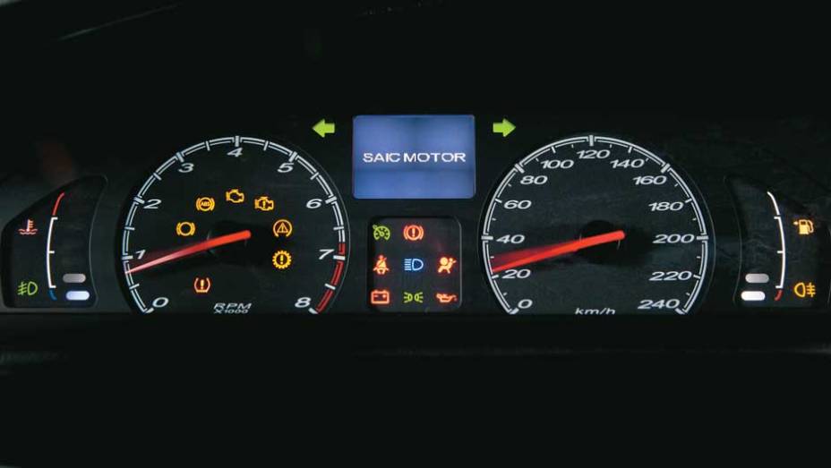 ... o display digital central ... o display digital central