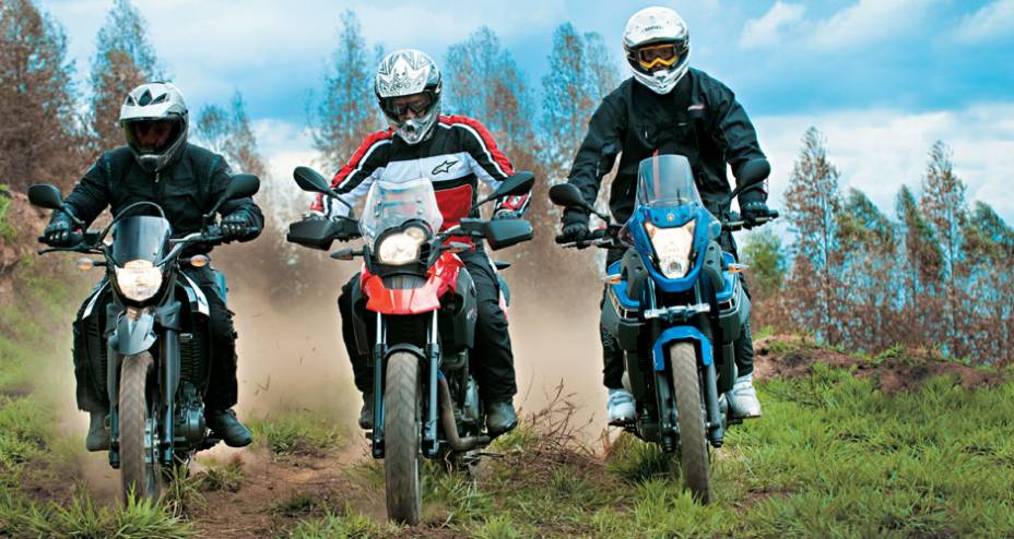 XT, G 650 GS e T&eacute;n&eacute;r&eacute;: as rainhas do deserto t&ecirc;m um s&oacute; cilindro.