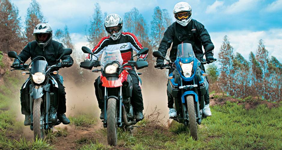 XT, G 650 GS e Ténéré: as rainhas do deserto têm um só cilindro. XT, G 650 GS e Ténéré: as rainhas do deserto têm um só cilindro.