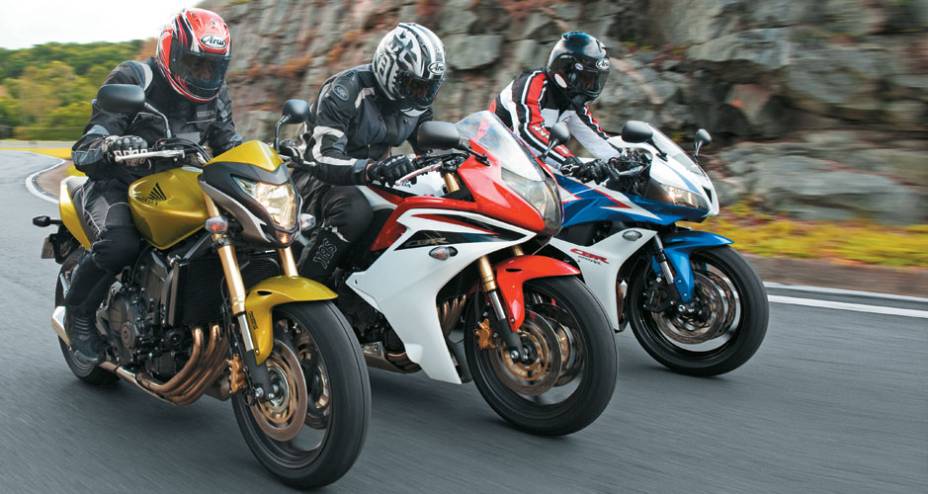 Hornet, CBR-F e CBR-RR: as três irmãs disputam em 600 cc Hornet, CBR-F e CBR-RR: as três irmãs disputam em 600 cc