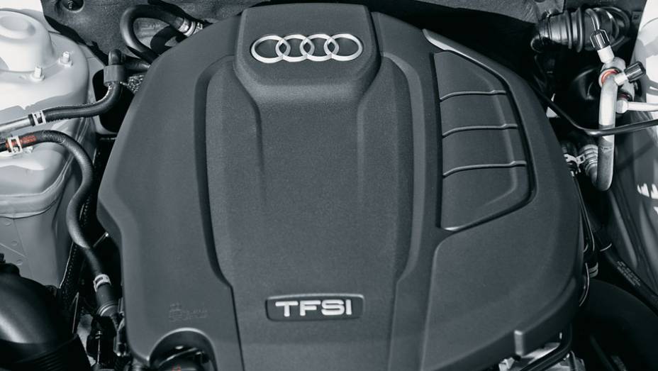 Motor 1.8 TFSI de 170 cv ganhou sistema start-stop. | <a href="https://beta-develop.quatrorodas.abril.com.br/carros/impressoes/audi-a4-676515.shtml" rel="migration">Leia mais</a>