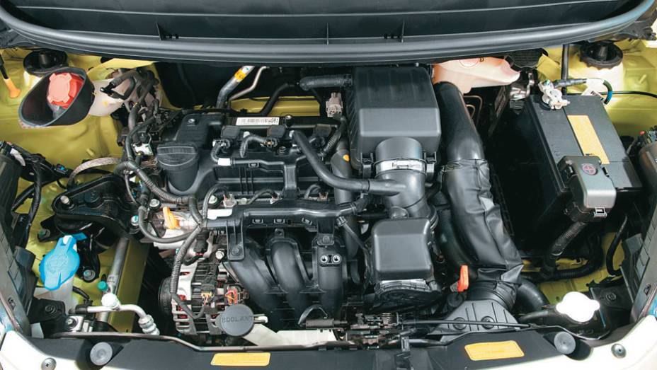 HB usar&aacute; o mesmo tr&ecirc;s-cilindros 1.0 12V flex do Picanto