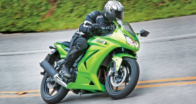 A Ninja 250 &eacute; superior em estabilidade