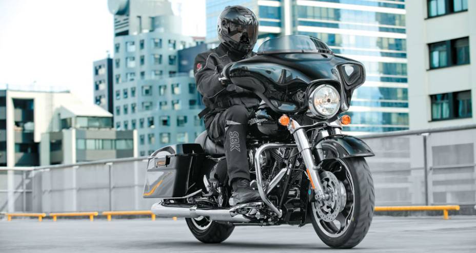 Carenagem asa de morcego: cara t&iacute;pica de Harley