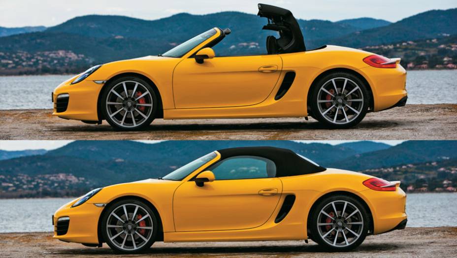 Capota de lona super-r&aacute;pida: s&oacute; 9 segundos para ficar de p&eacute; | <a href="https://beta-develop.quatrorodas.abril.com.br/carros/impressoes/porsche-boxster-s-684855.shtml" rel="migration">Leia mais</a>