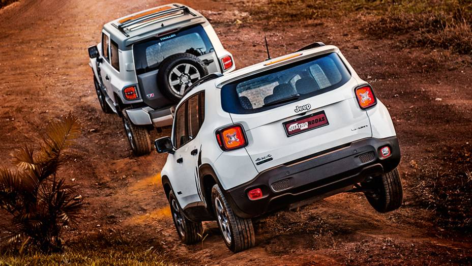 Siga o mestre: Renegade n&atilde;o se amedrontadiante do T4 | <a href="https://beta-develop.quatrorodas.abril.com.br//carros/comparativos/troller-t4-x-jeep-renegade-890323.shtml" target="_blank" rel="migration">Leia mais</a>