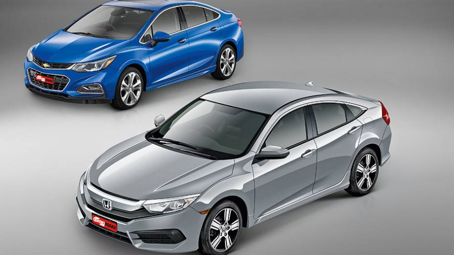 Cruze e Civic puxam a fila de tendências no segmento de sedãs | <a href="https://beta-develop.quatrorodas.abril.com.br/carros/comparativos/novos-sedas-898860.shtml" target="_blank" rel="migration">Leia mais</a>