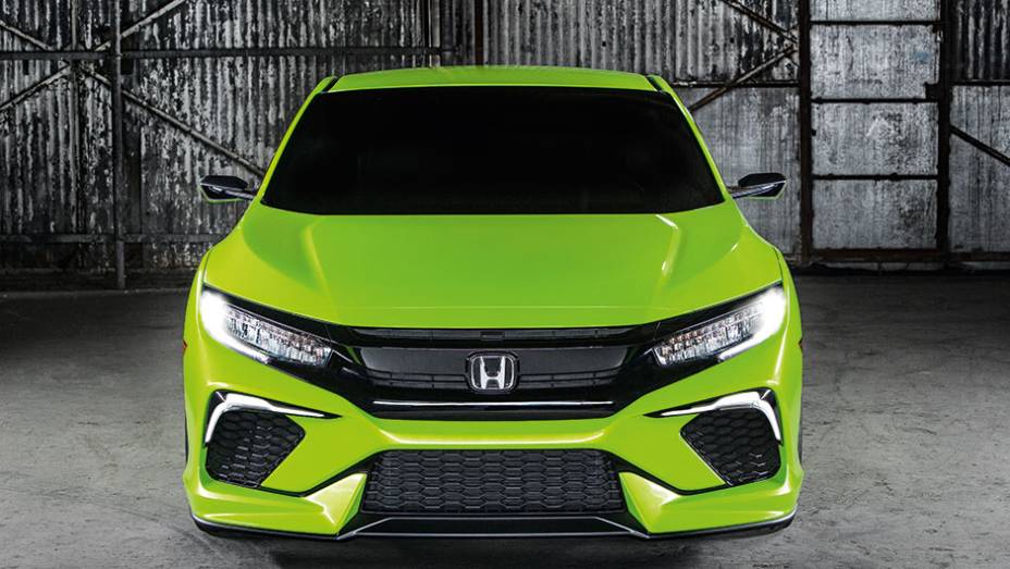 Grandes tomadas de ar dar&atilde;o um visual esportivo ao sed&atilde;. Mas a grade frontal e o para-choque dianteiro ser&atilde;o diferentes dos queforam apresentados no Civic Concept | <a href="https://beta-develop.quatrorodas.abril.com.br/carros/comparativos/novos-sedas-898860.shtml" rel="migration"></a>