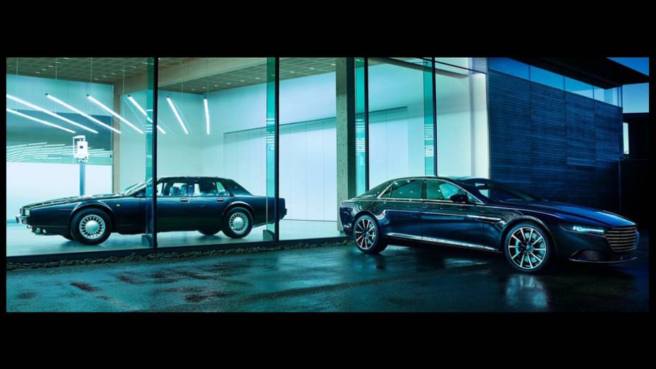 Aston Martin Lagonda de 1976 e o de 2015 | <a href="https://beta-develop.quatrorodas.abril.com.br/noticias/fabricantes/aston-martin-lanca-lagonda-dubai-812357.shtml" rel="migration">Leia mais</a>