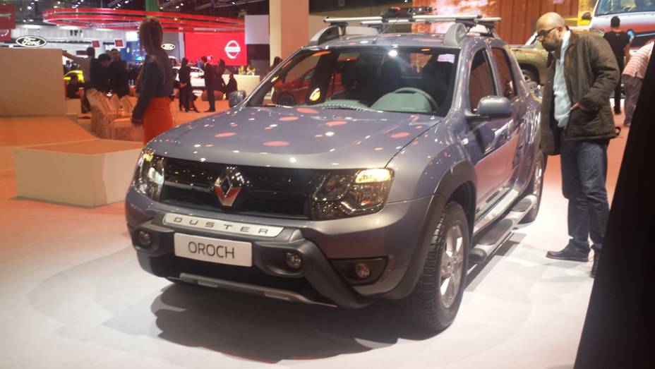 O segundo marco no sal&atilde;o da Renault ficou &agrave; cargo da picape Duster Oroch