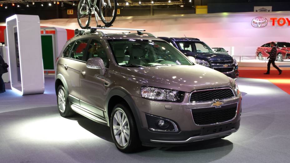 A marca levou ainda a nova gera&ccedil;&atilde;o da Captiva