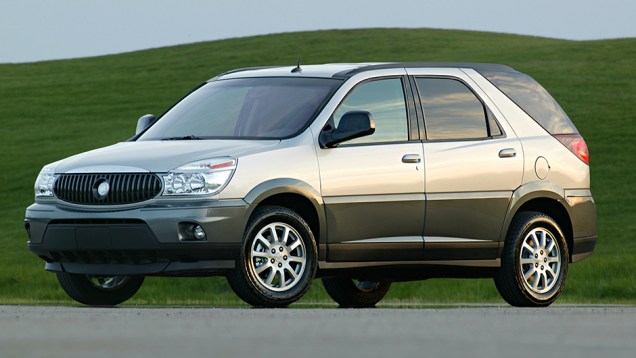 Rendezvous 2002Primo do Pontiac Aztek, tamb&eacute;m causava estranheza pelo estilo. Primeiro SUV Buick, abriu caminho para a renova&ccedil;&atilde;o da linha, que hoje conta com o Encore e o Enclave