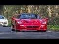 O incrível ronco do motor V12 da Ferrari F50