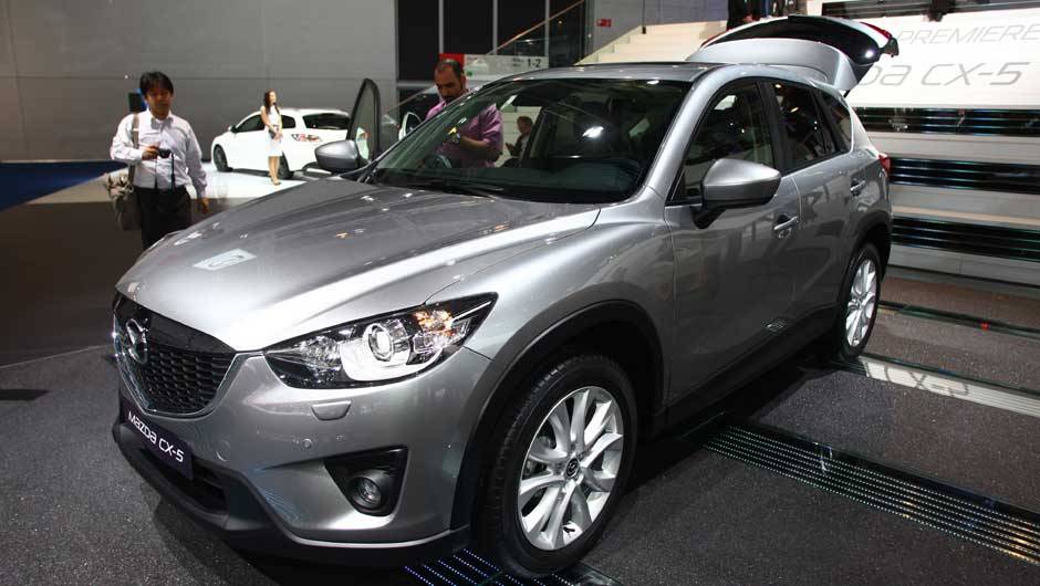 Estande da Mazda no Salão de Frankfurt 2011