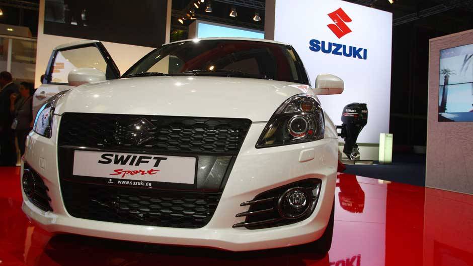 Estande da Suzuki no Salão de Frankfurt 2011