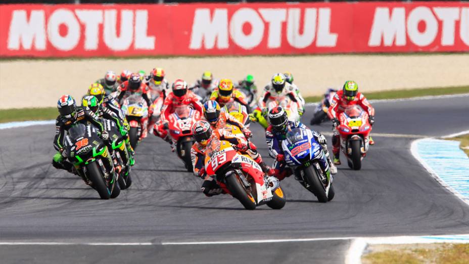 MotoGP 2014 em Phillip Island, Austrália | <a href="https://beta-develop.quatrorodas.abril.com.br/moto/noticias/motogp-valentino-rossi-vence-etapa-phillip-island-806658.shtml" rel="migration">Leia mais</a>