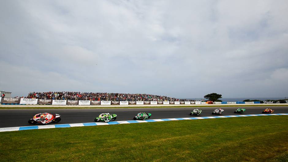 MotoGP 2014 em Phillip Island, Austr&aacute;lia | <a href="https://beta-develop.quatrorodas.abril.com.br/moto/noticias/motogp-valentino-rossi-vence-etapa-phillip-island-806658.shtml" rel="migration">Leia mais</a>