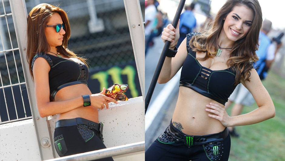 As garotas mais bonitas da etapa da Catalunha da MotoGP | <a href="https://beta-develop.quatrorodas.abril.com.br/moto/noticias/motogp-marquez-vence-corrida-emocionante-barcelona-786084.shtml" rel="migration">Leia mais</a>